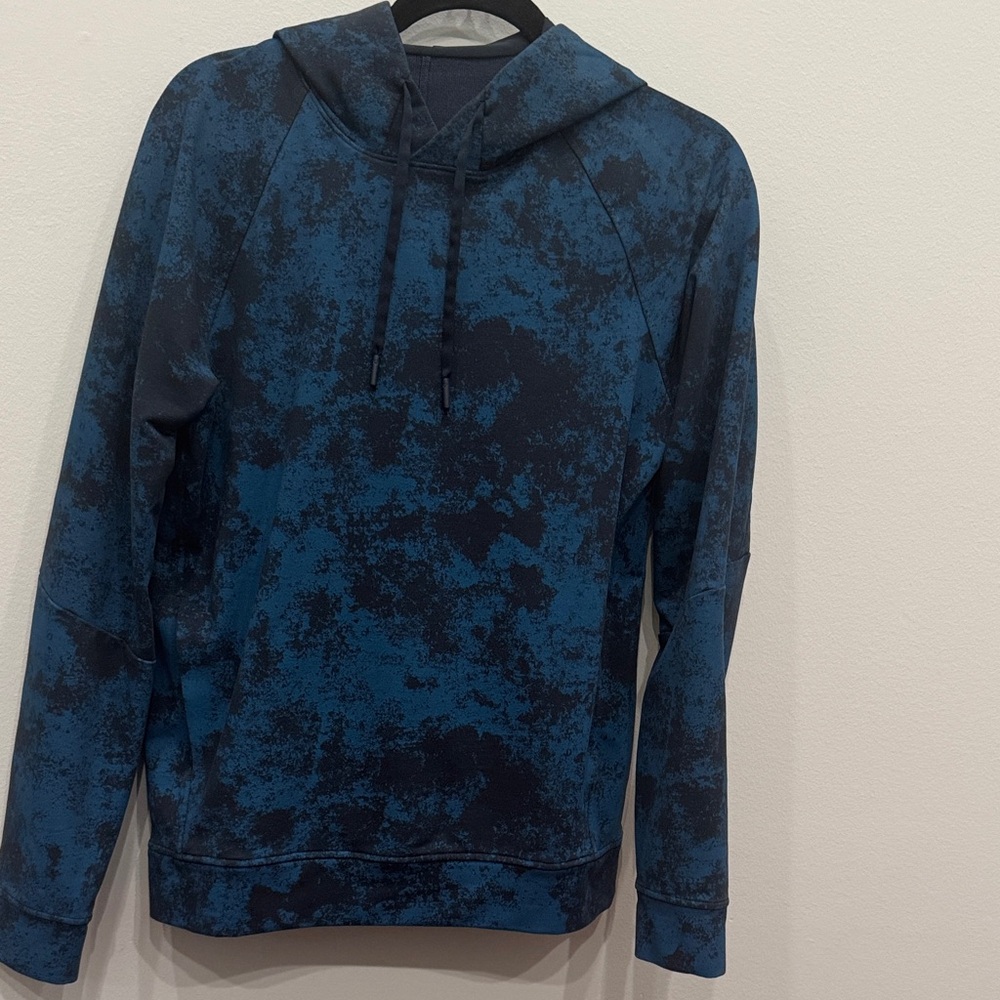 lululemon athletica Navy Patterned Hoodie